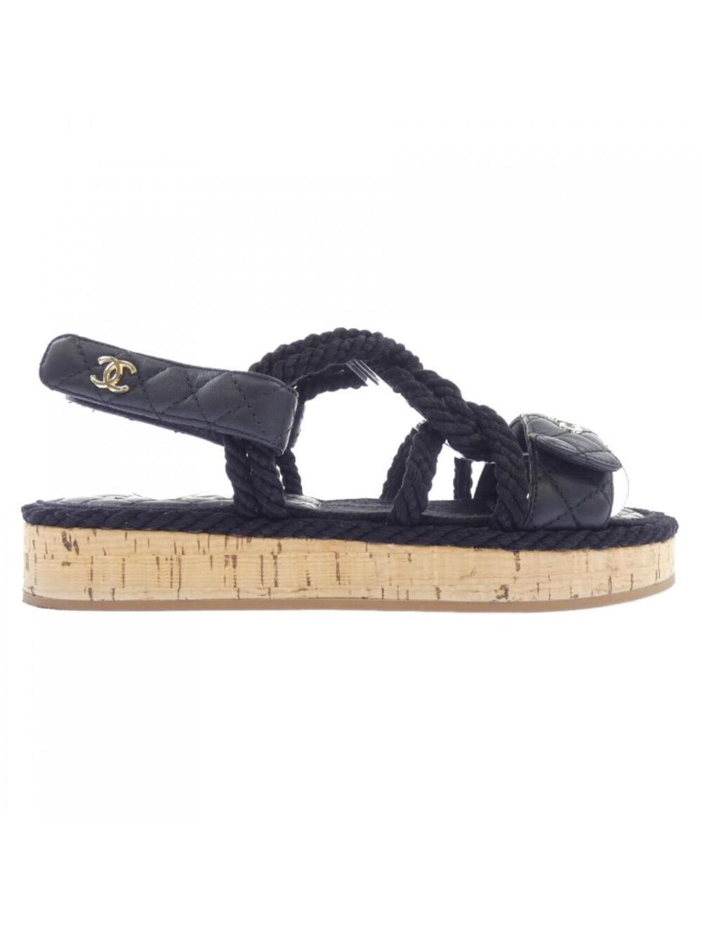 Chanel Sandals Black